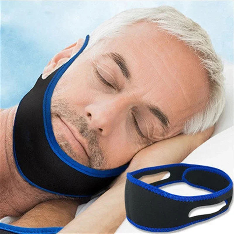 Anti Snore Chin Strap Adjustable - 조절 가능한 코골이 방지 턱 지지대,