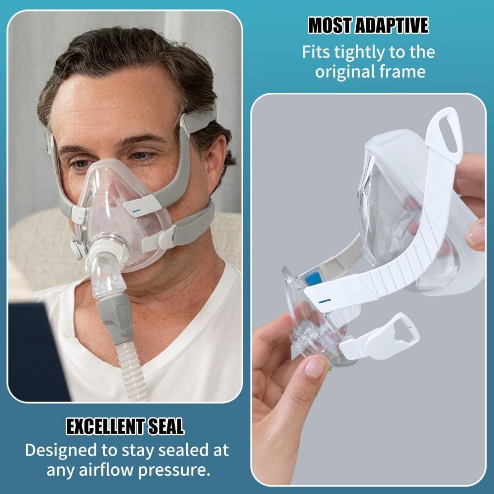 Cpap Full Face Mask Silicone Cushion - CPAP 풀페이스 마스크 교체용 F20 스타일