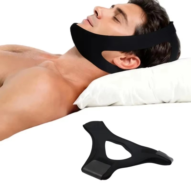 Anti Snore Chin Strap Adjustable - 1/3/5개 조절 가능한 코골이 방지 턱