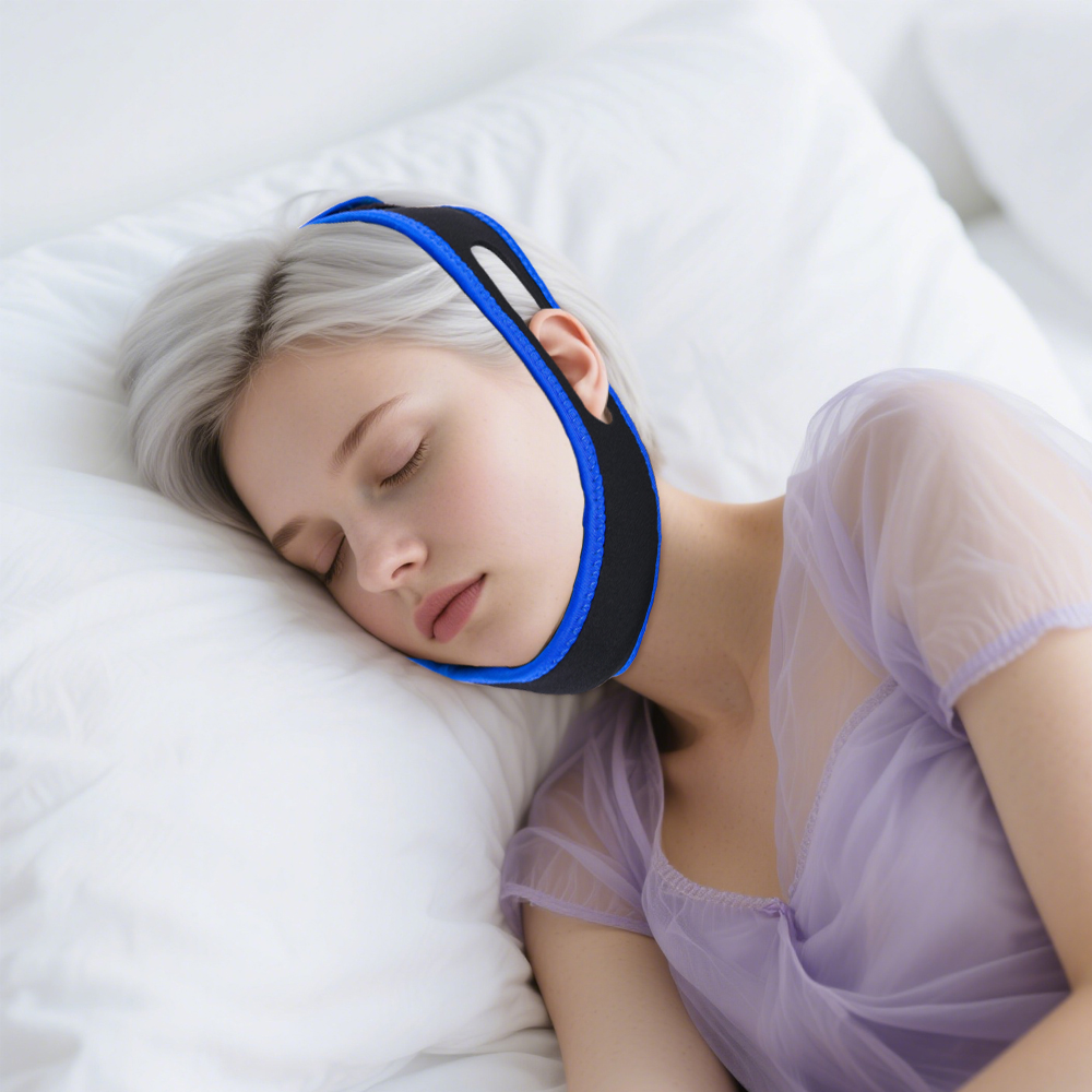 1P 코골이 방지 턱끈, 조절 가능한 코골이 방지 벨트 - Anti Snore Chin Strap Adjustable 리뷰 및 가격