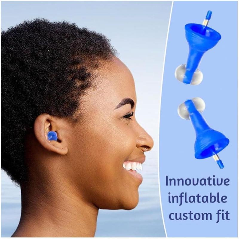 1쌍 혁신적인 공기 주입형 귀마개 수면용 소음 차단 재 - Anti Snore Chin Strap Adjustable 리뷰 및 가격
