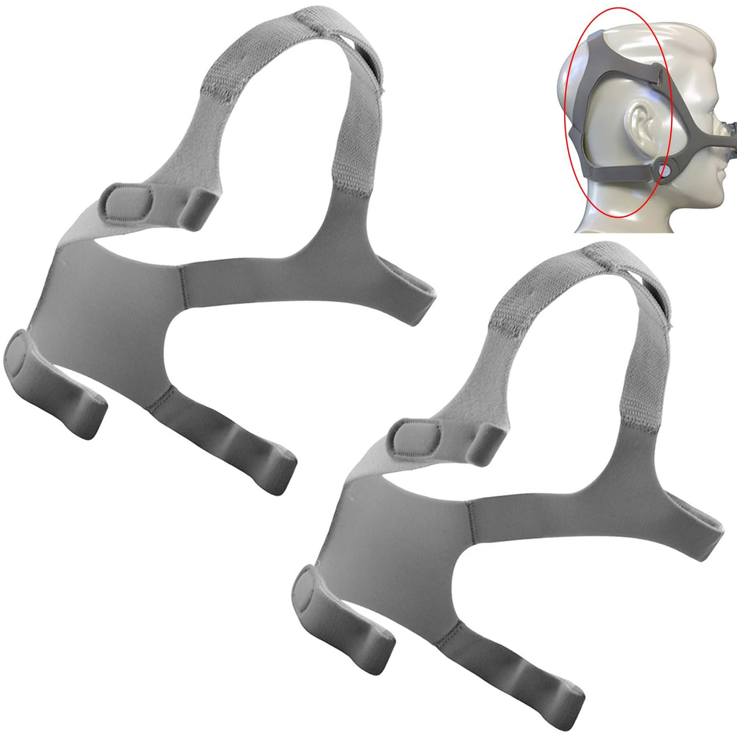 2/1팩 위스프 헤드기어 스트랩, 위스프 비강 마스크와 - Cpap Mask Headgear Strap Clips 리뷰 및 가격