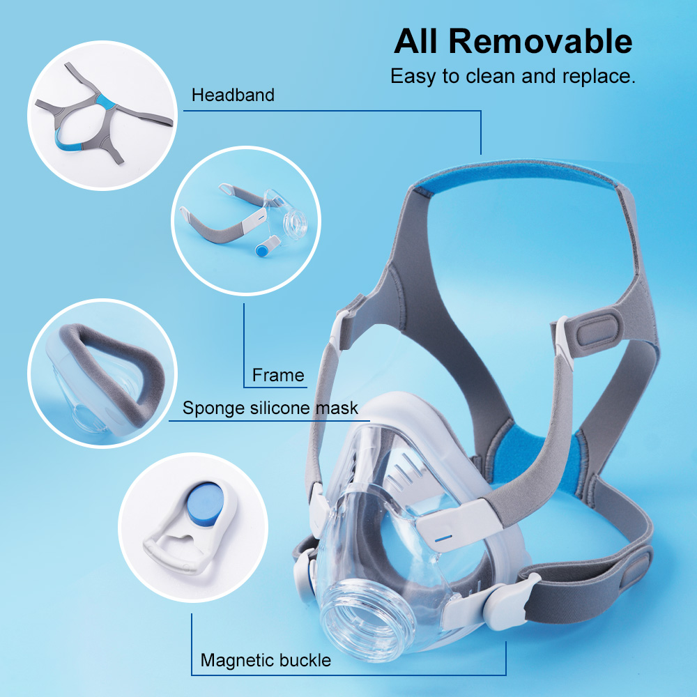 레스메드 에어핏 F20 풀페이스 마스크용 교체 프레임  - Cpap Full Face Mask Silicone Cushion 리뷰 및 가격