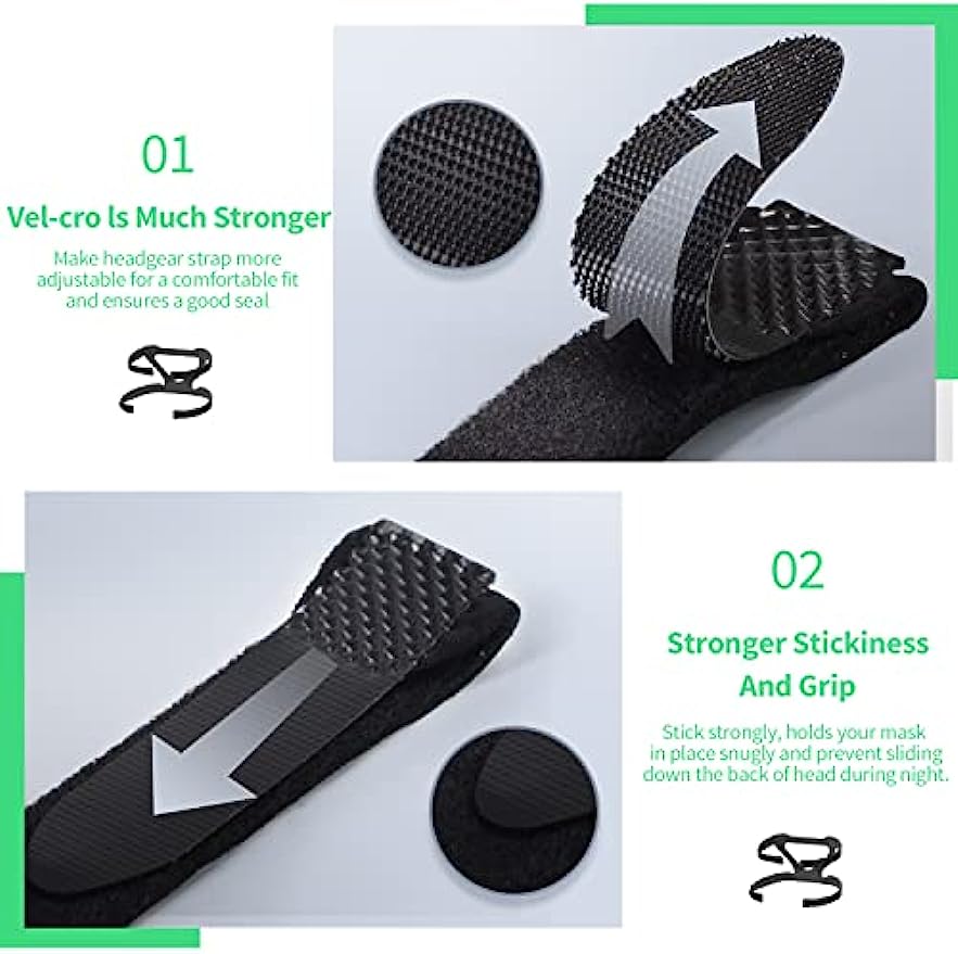유니버설 탄성 헤드기어 CPAP 교체 벨트 - 마스크  - Anti Snore Chin Strap Adjustable 리뷰 및 가격