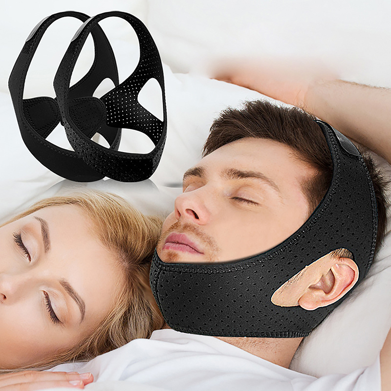조절 가능한 새로운 네오프렌 코골이 방지 스트랩, 코골 - Anti Snore Chin Strap Adjustable 리뷰 및 가격