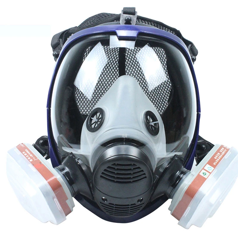 화학 마스크 6800 7 in 1 가스 마스크 방진 호 - Cpap Full Face Mask Silicone Cushion 리뷰 및 가격