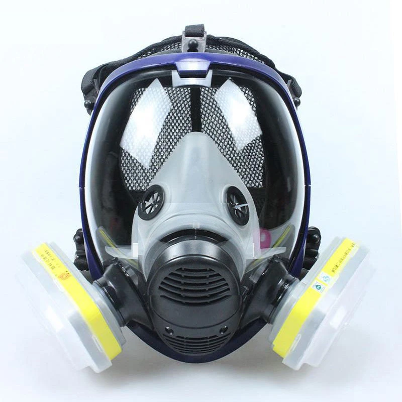 화학 마스크 6800 7 in 1 가스 마스크 방진 호 - Cpap Full Face Mask Silicone Cushion 리뷰 및 가격