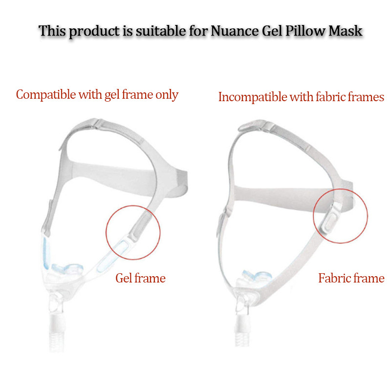 인공호흡기 헤드밴드 교체용, 누안스 헤드기어, 레스피로 - Cpap Nasal Pillow Mask Headgear 리뷰 및 가격