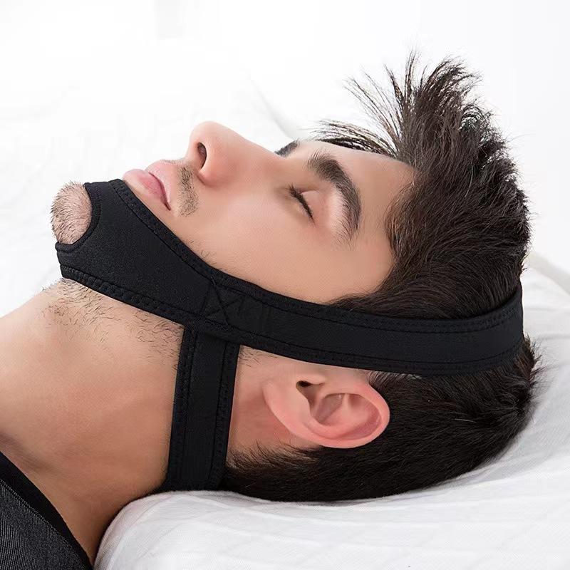 1Pcs 피부 친화적 인 코골이 방지 턱 스트랩 네오프 - Anti Snore Chin Strap Adjustable 리뷰 및 가격