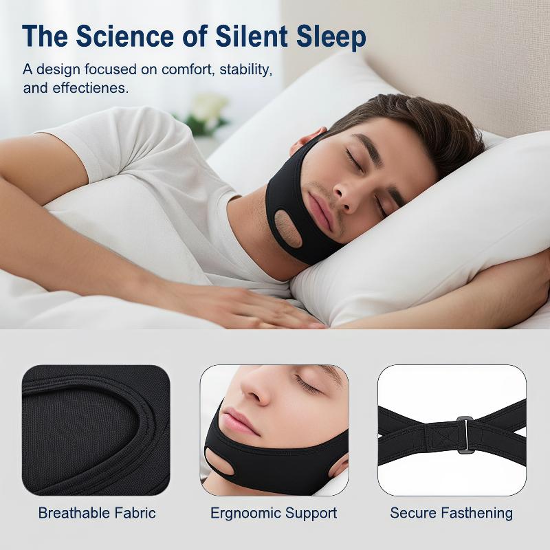조절 가능한 통기성 코골이 방지 턱끈 네오프렌 코골이  - Anti Snore Chin Strap Adjustable 리뷰 및 가격