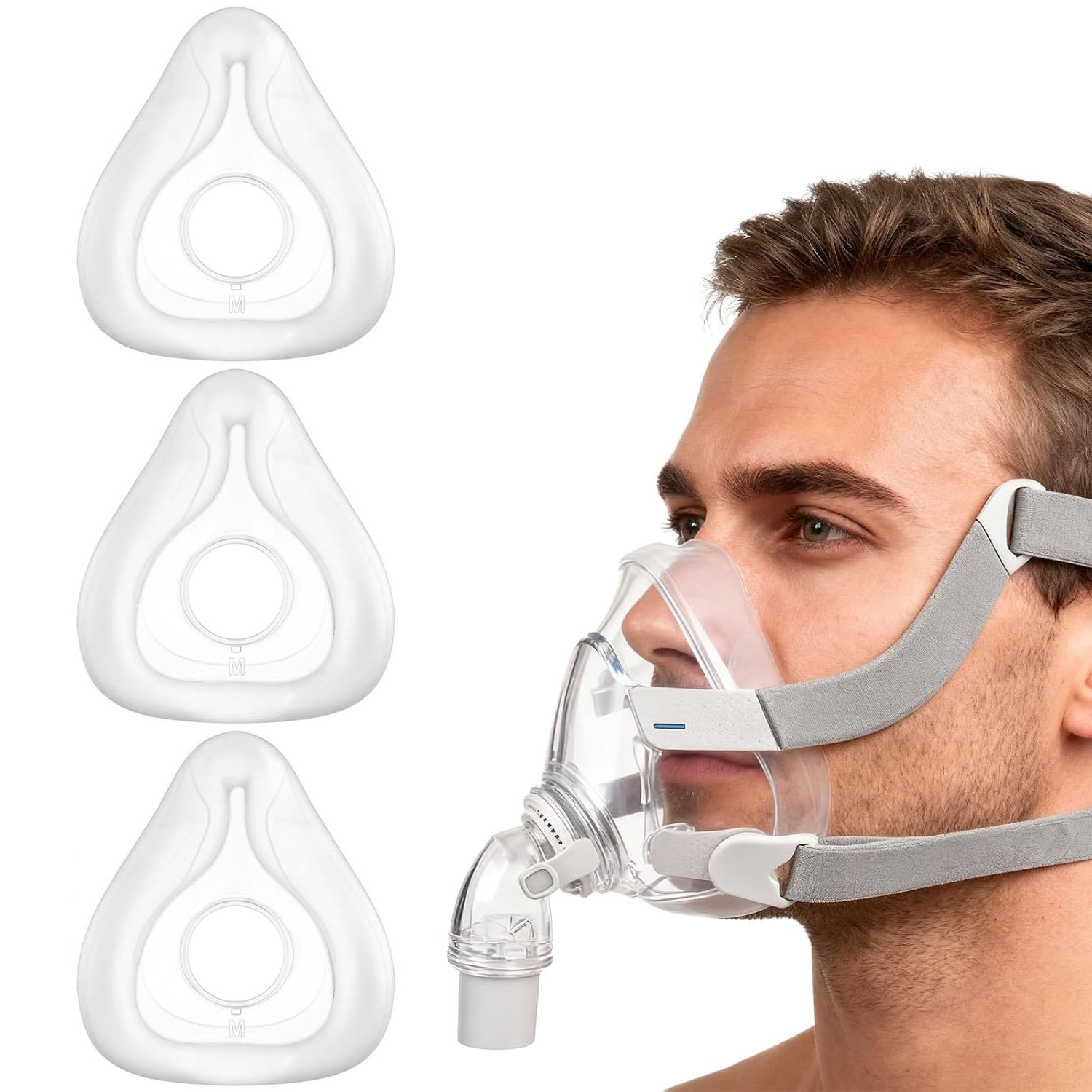 에어터치 F20 풀페이스 CPAP 마스크용 교체용 쿠션 - Cpap Full Face Mask Silicone Cushion 리뷰 및 가격